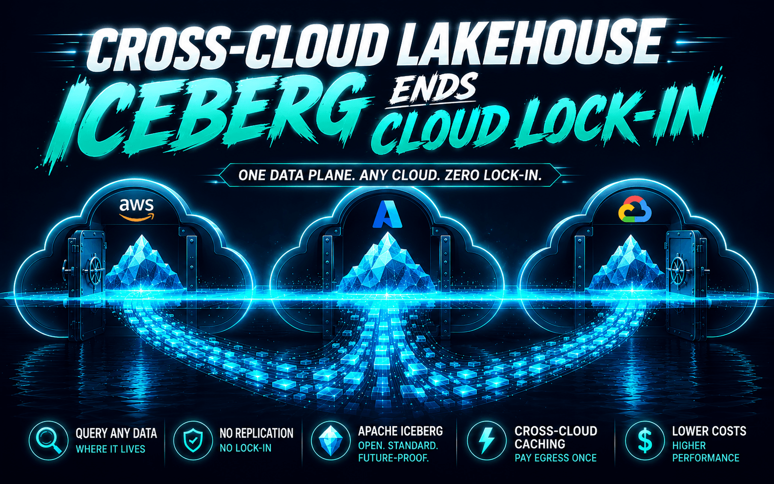Cross-Cloud Lakehouse: Iceberg Ends Cloud Lock-In